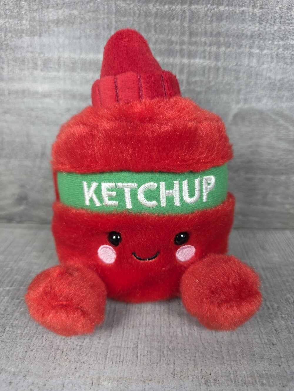 Aurora Palm Pals Tommy Ketchup 5" #33883 Plush Stuffed Animal Toy b45